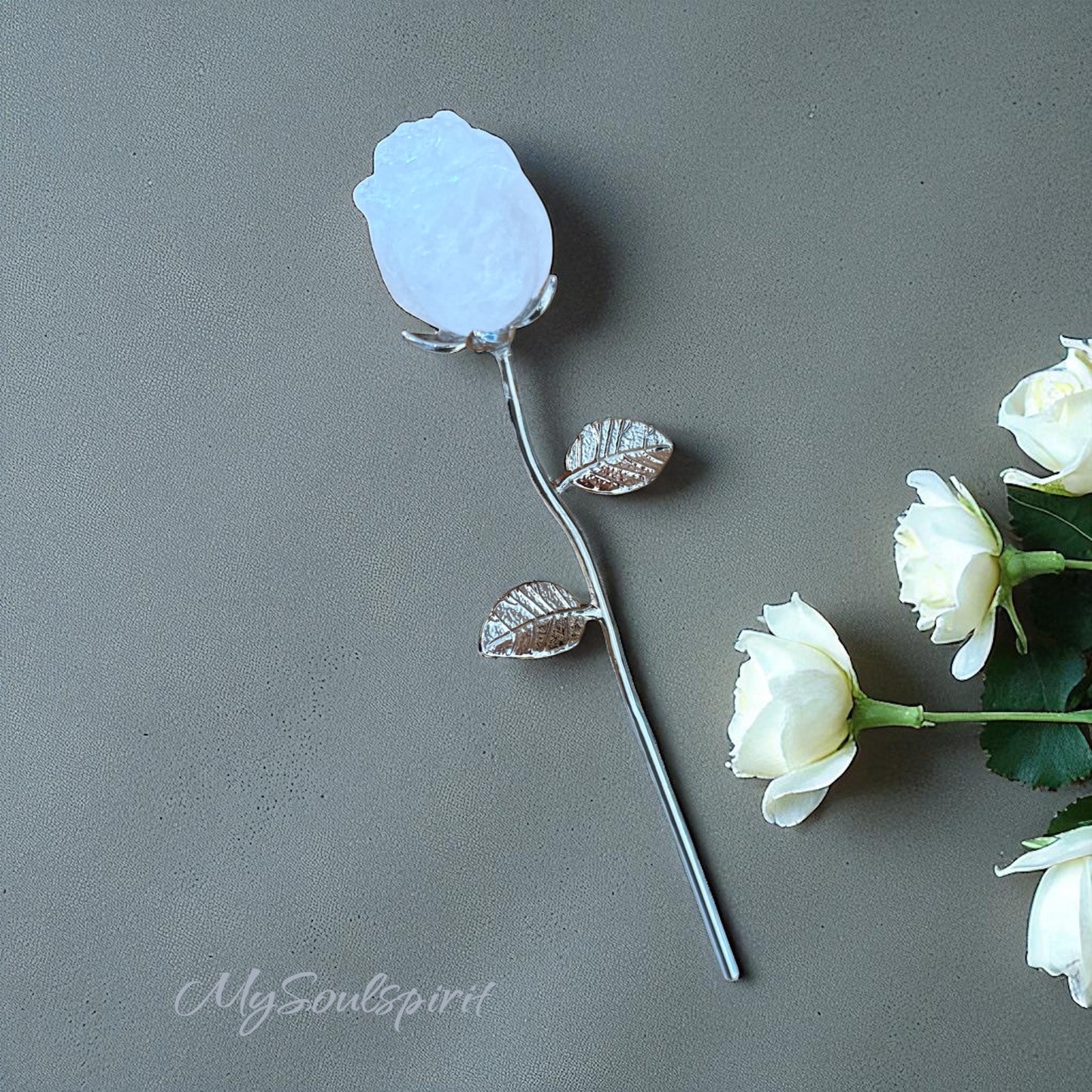 Bergkristall Rose