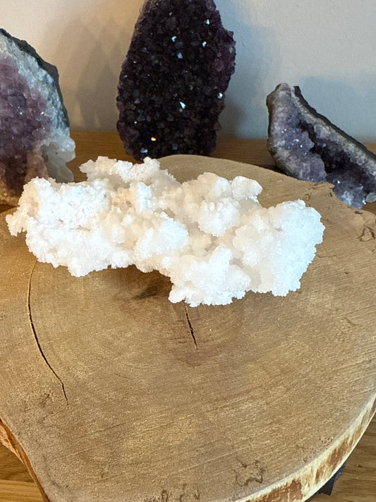 Weißer ARAGONIT 279 Gramm