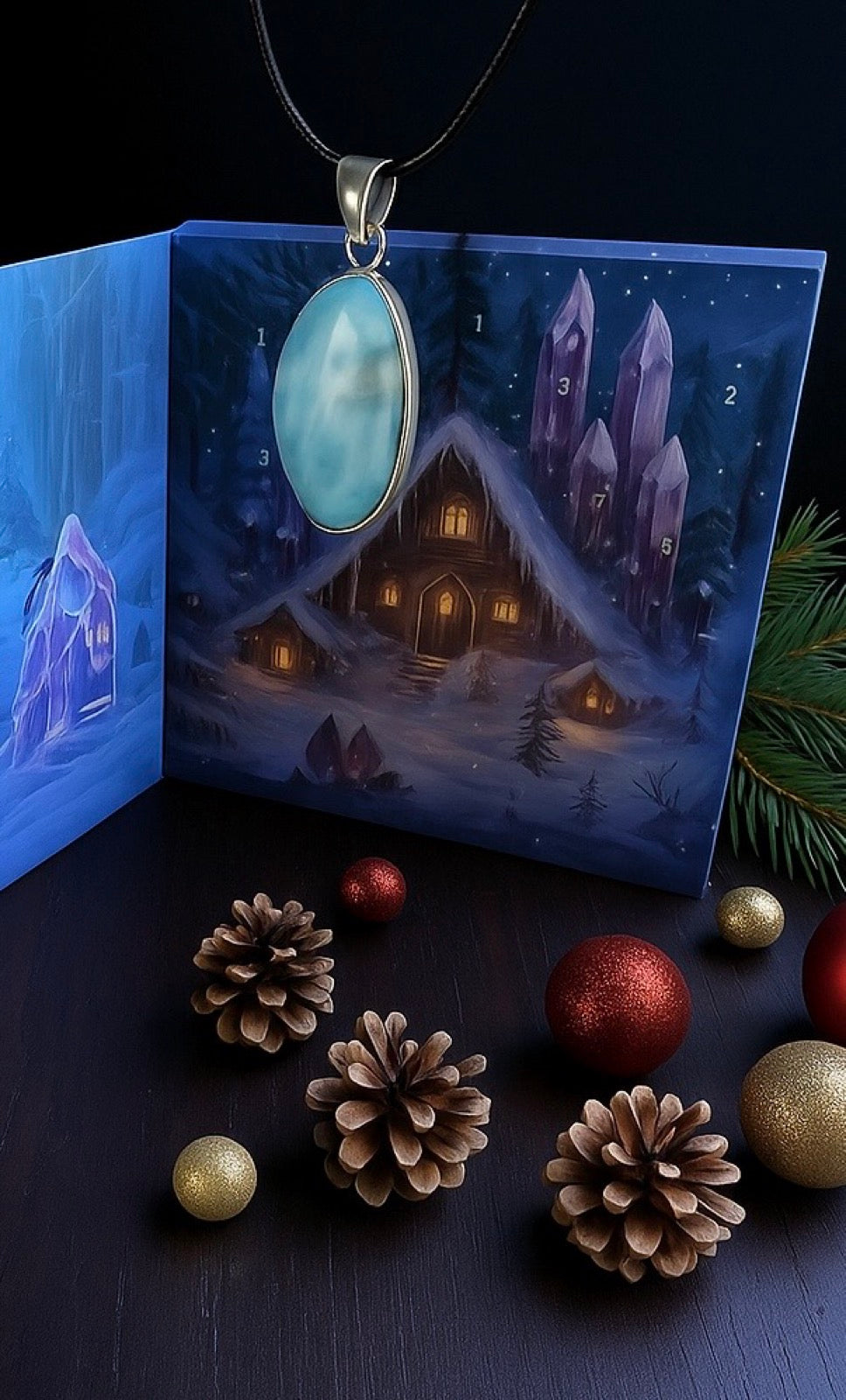 Edelstein-Adventskalender 2025 - 24 Türchen voller Magie!