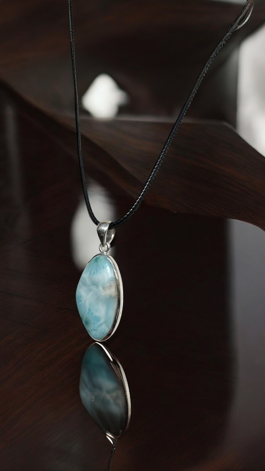 Larimar Kettenanhänger