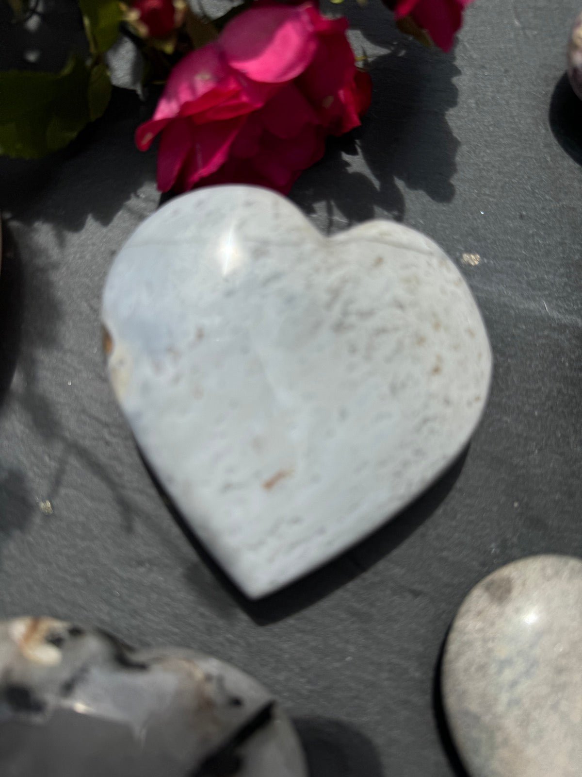 ACHAT Herz 223 Gramm (Unikat) - Heilstein