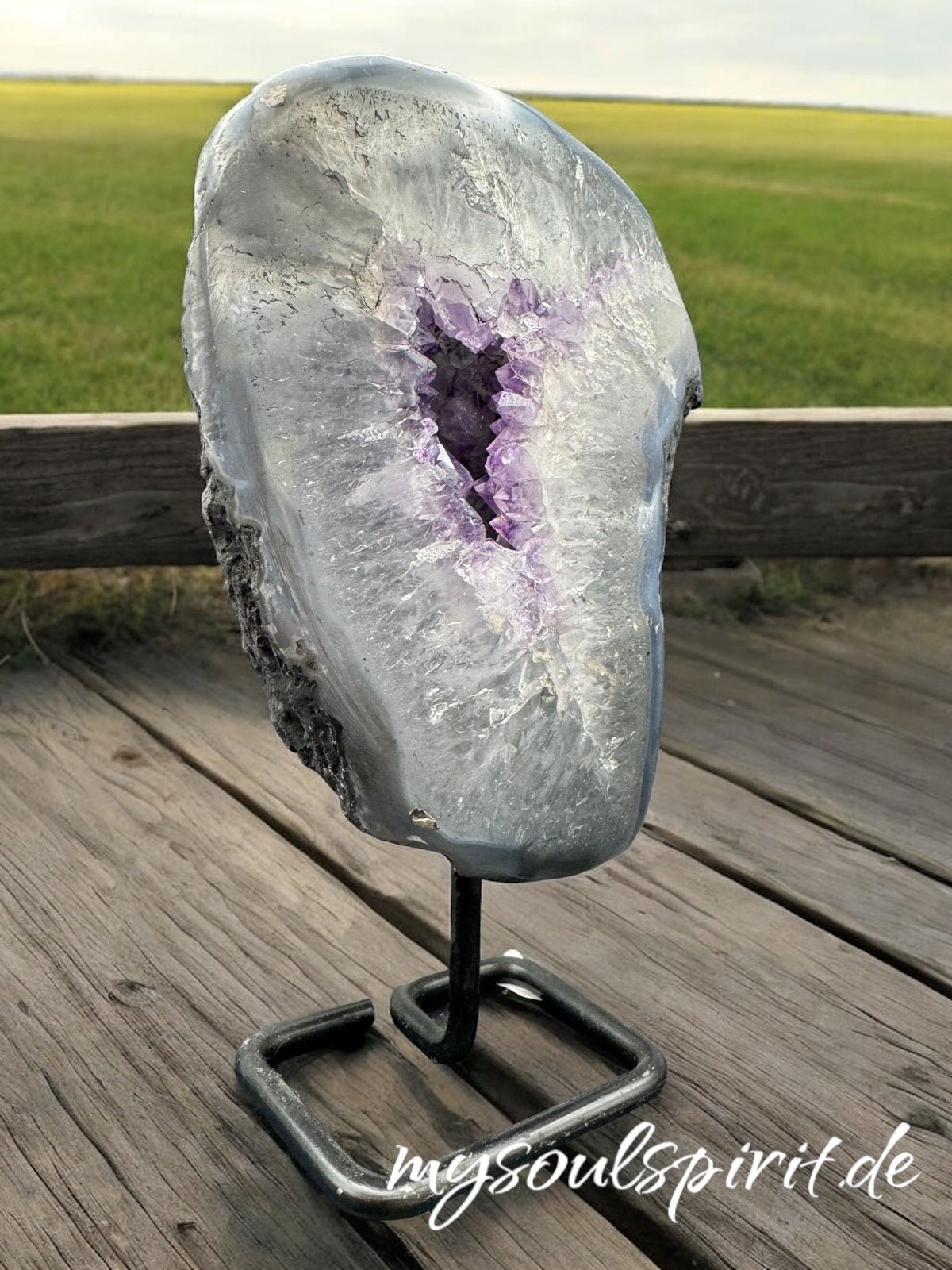 AMETHYST mit Ständer 3,8 kg -