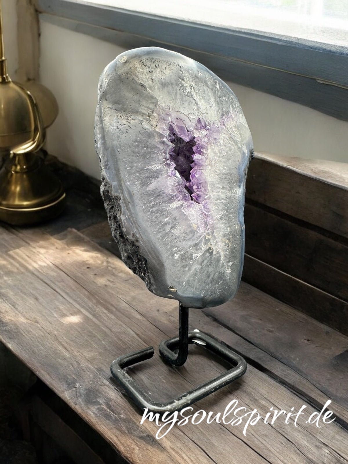 AMETHYST mit Ständer 3,8 kg -