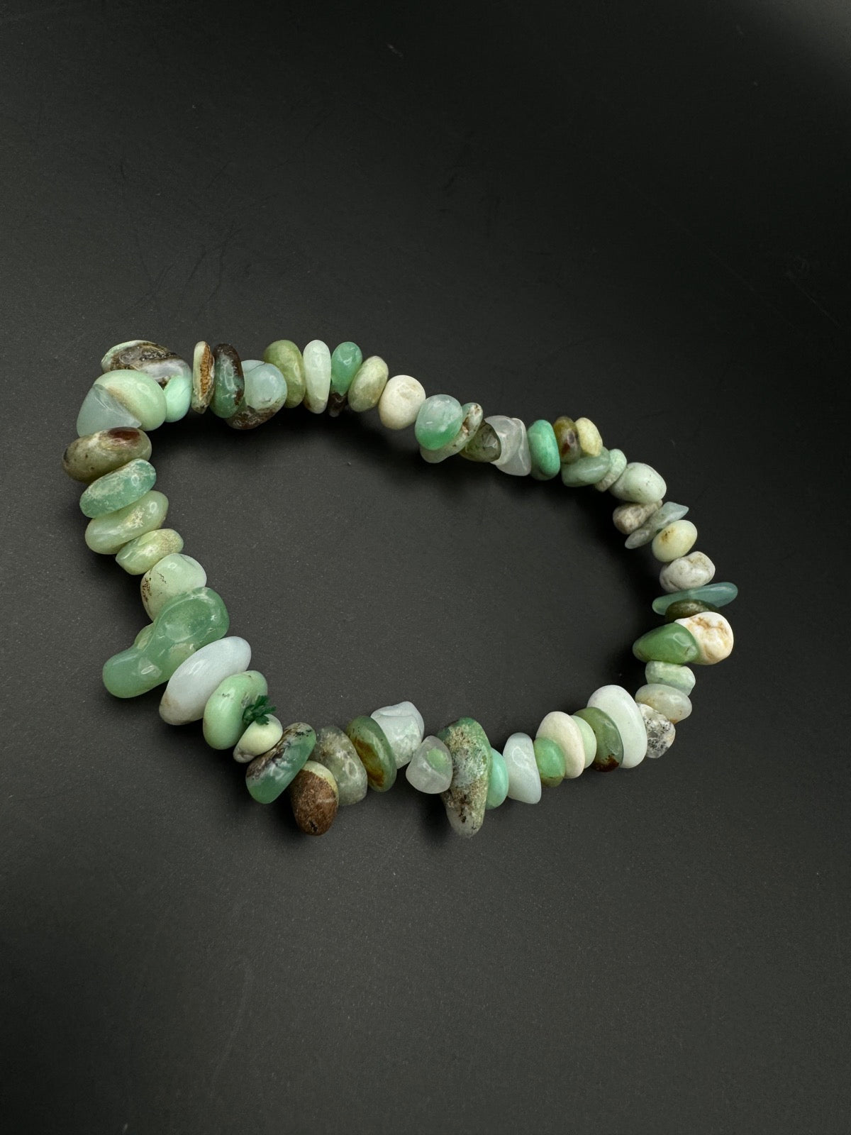 Chrysopras Splitterarmband - Armband