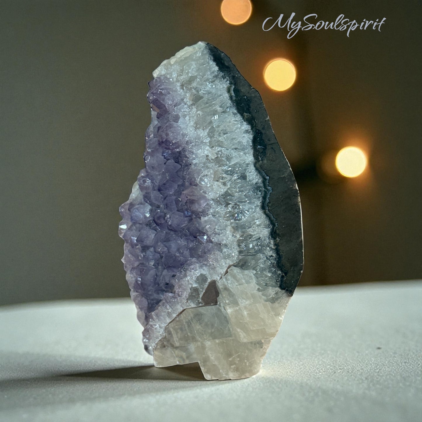 Amethyst Kristall Druse 913 Gramm