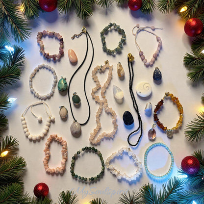 Edelstein-Adventskalender 2025 - 24 Türchen voller Magie!