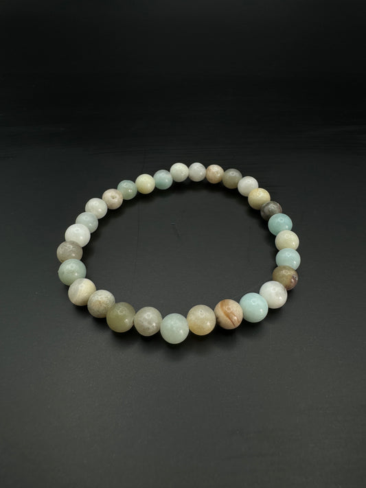 AMAZONITE healing stone bracelet