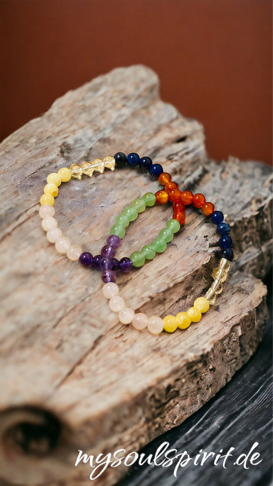 CHAKRA bracelet 4/6/8 mm beads