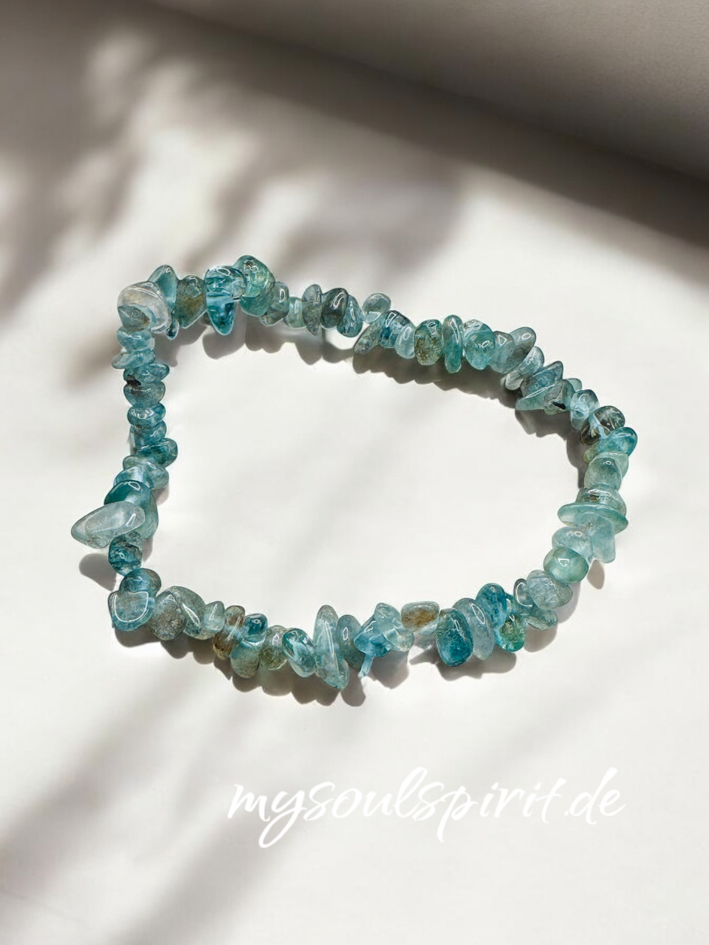 Apatite sliver bracelet