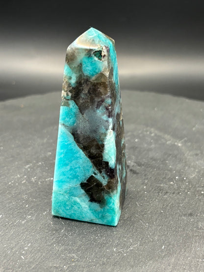 Amazonite obelisk 9.8 cm 196 grams