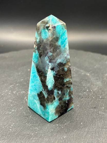 Amazonite obelisk 9.8 cm 196 grams