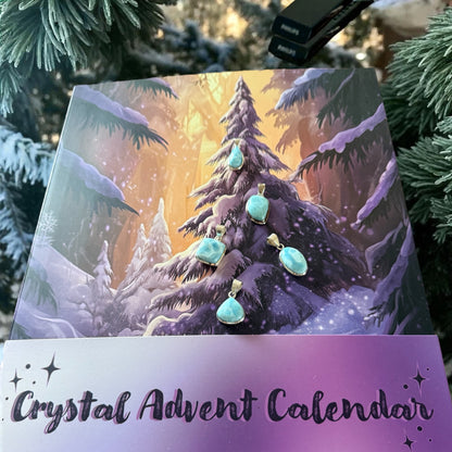 Edelstein-Adventskalender 2025 - 24 Türchen voller Magie!