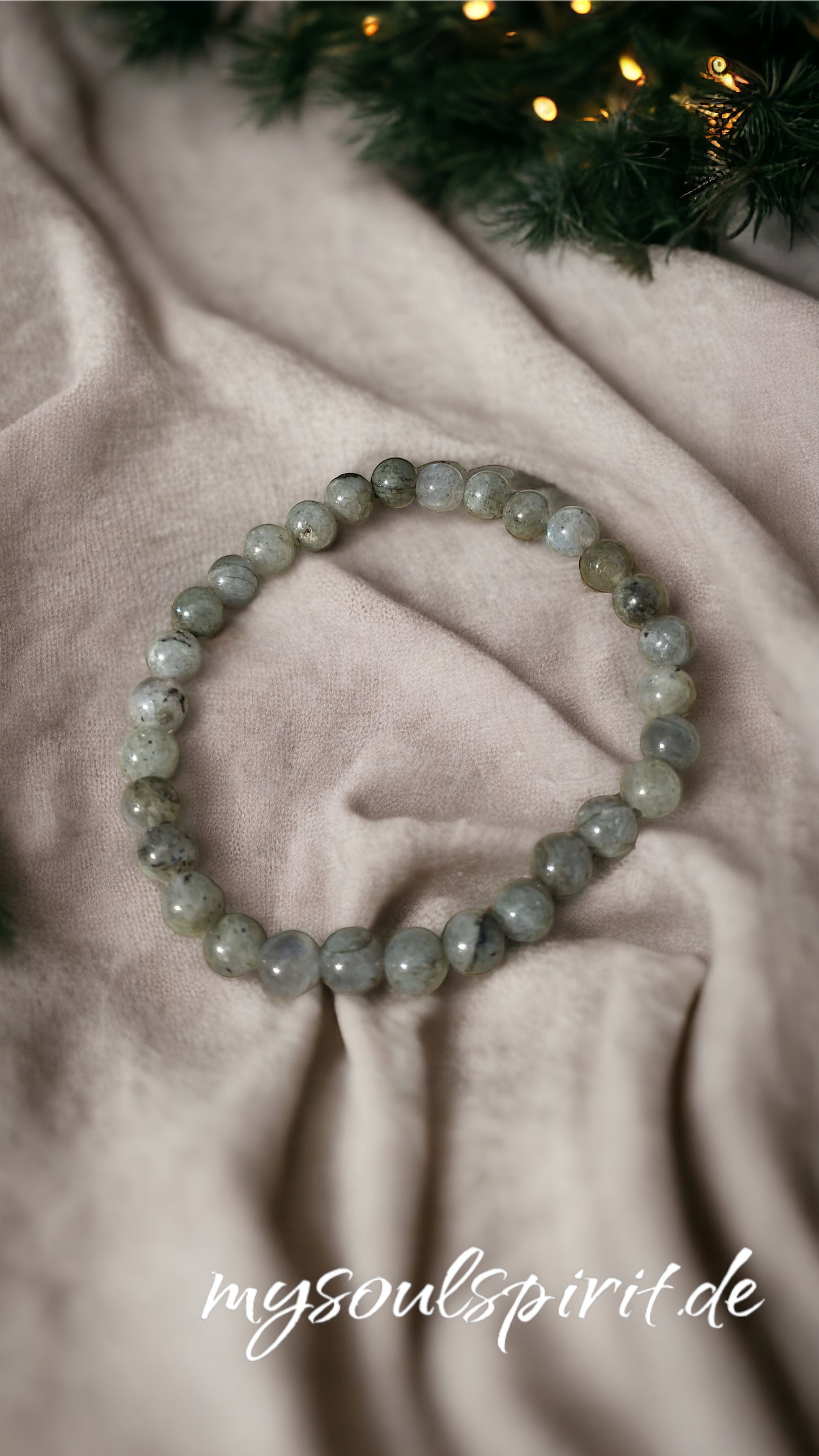 LABRADORITE bracelet - selectable 6 mm and 8 mm