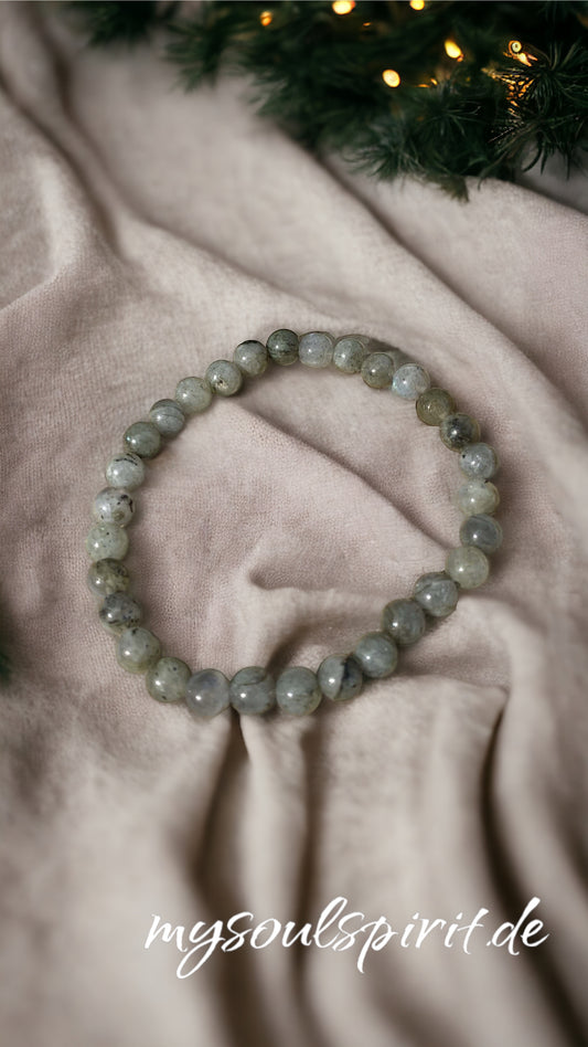 LABRADORITE bracelet - selectable 6 mm and 8 mm