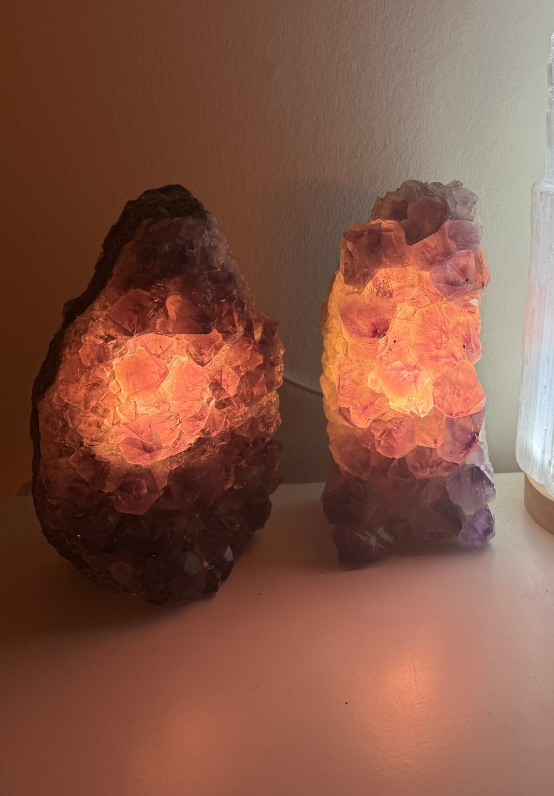 AMETHYST Drusen - Lampen - Druse