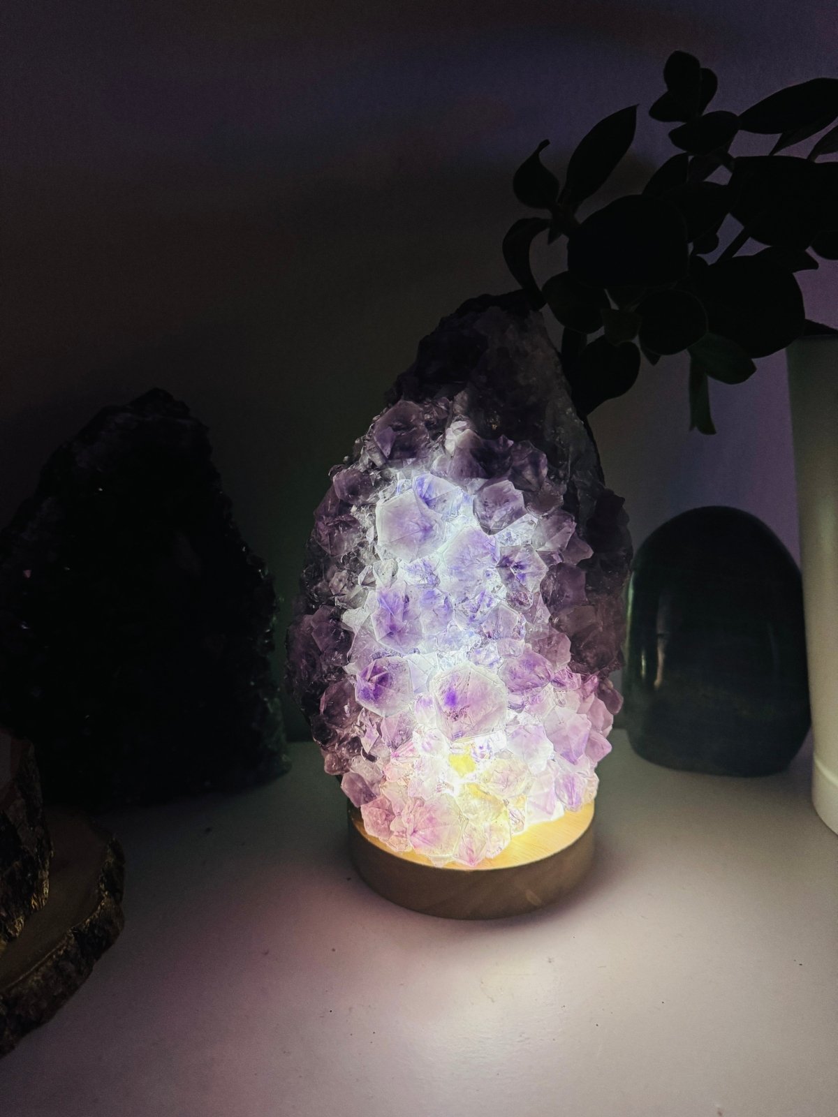 AMETHYST Drusen - Lampen - Druse