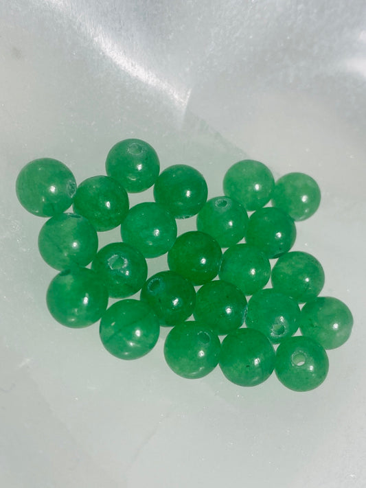 AVENTURINE beads - 10 pieces