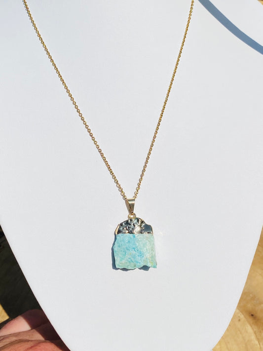 Amazonite pendant