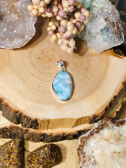 Larimar Kettenanhänger