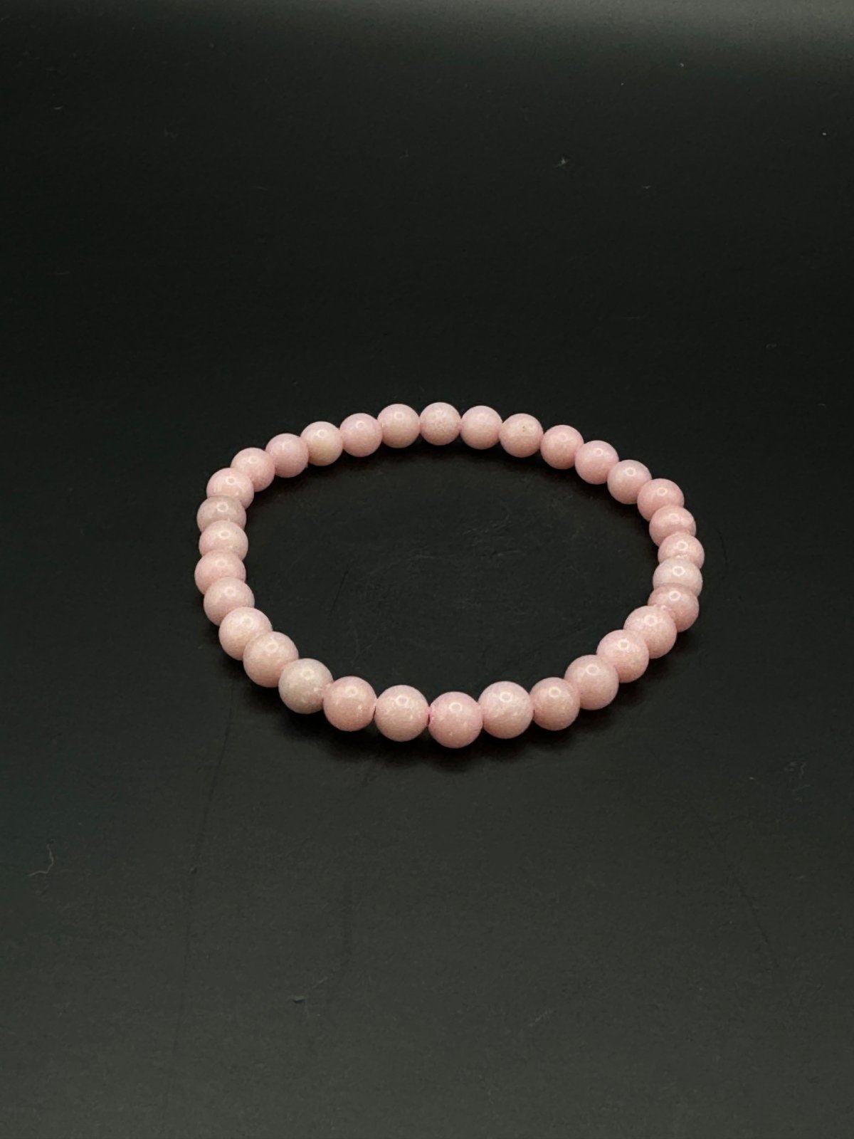 PINK OPAL Armband 6 mm Perlen - Perlenarmband