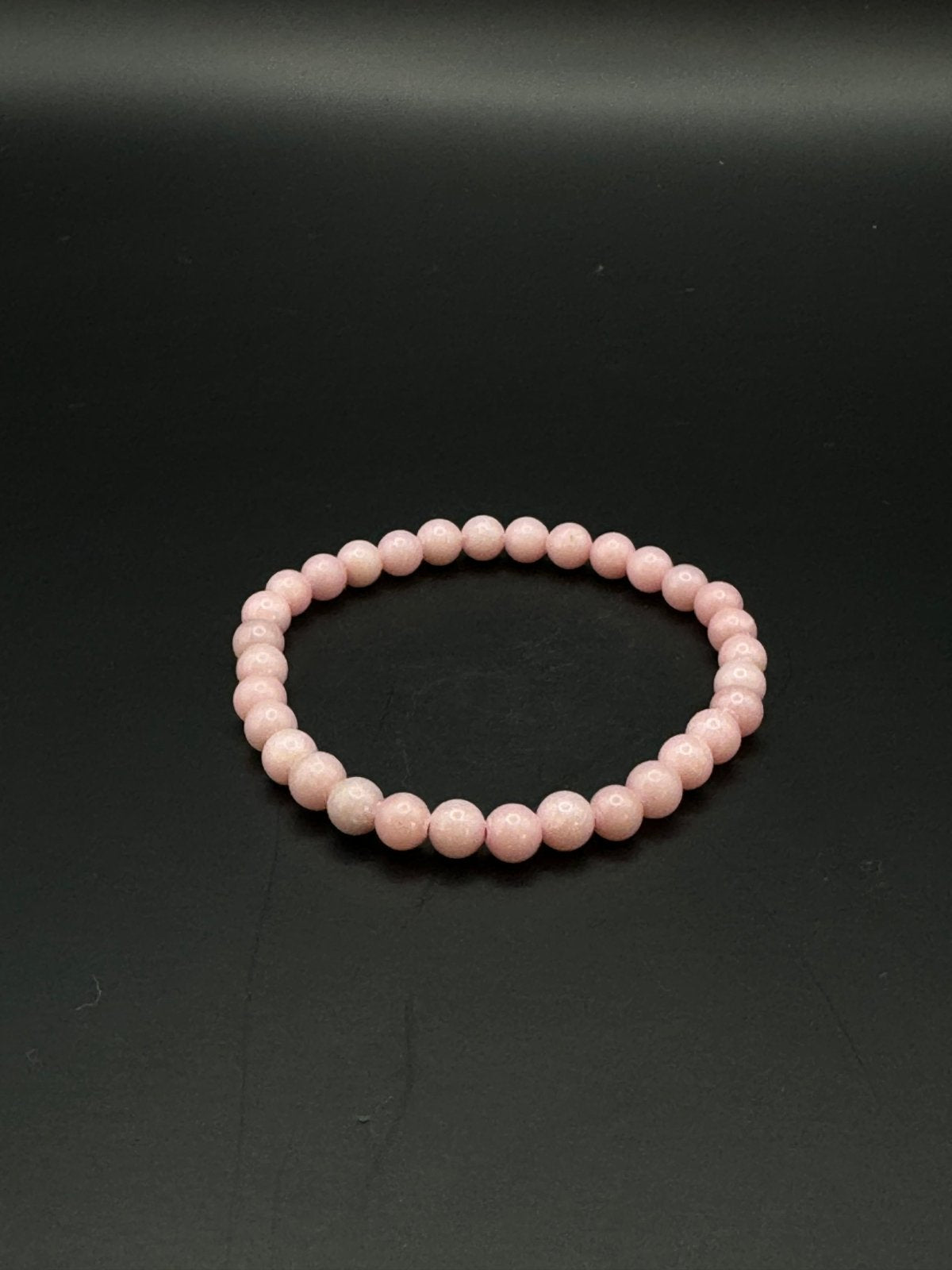 PINK OPAL Armband 6 mm Perlen - Perlenarmband