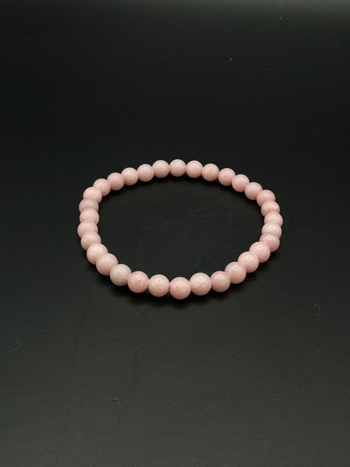 PINK OPAL Armband 6 mm Perlen - Perlenarmband