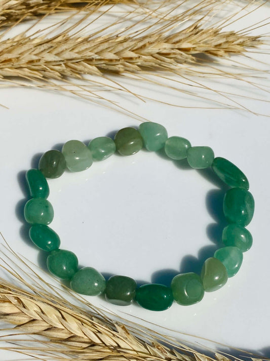 AVENTURINE tumbled stone bracelet