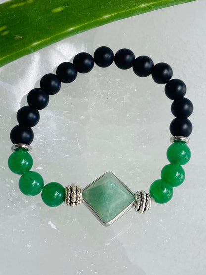 NEPHRITE - Lava Bracelet