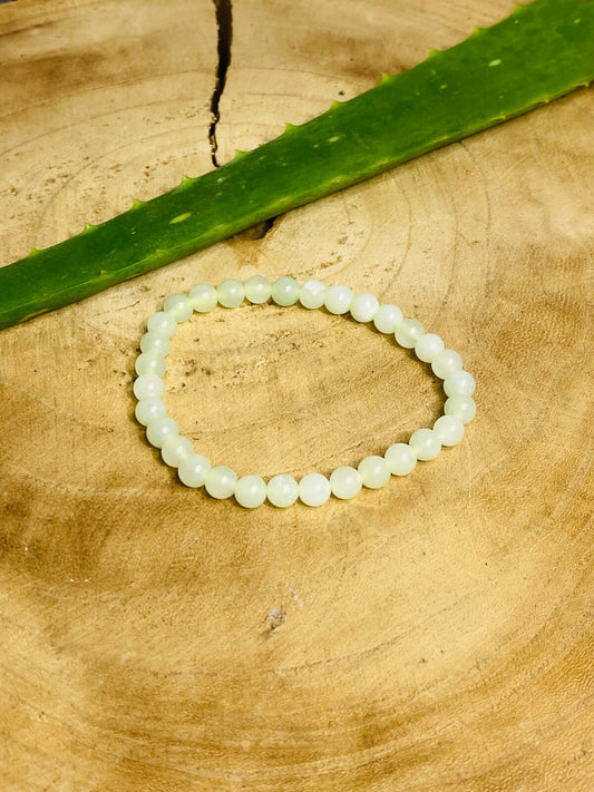 SERPENTINE (China Jade) bracelet 6 mm